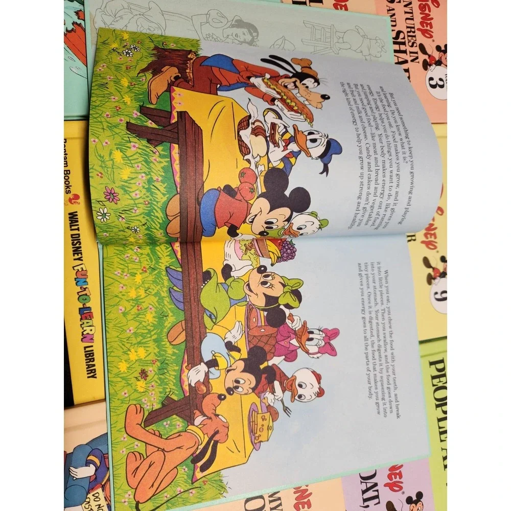 Walt Disney's Fun To Learn Library - Volume 1 to 19 - MISSING # 4 - 1989